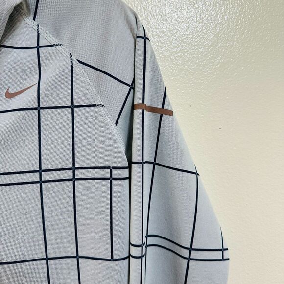 Nike Running Dri-Fit Women's 1/4 Zip  Sz M Long Sleeve Pullover Jacket Geometric - Picture 4 of 6